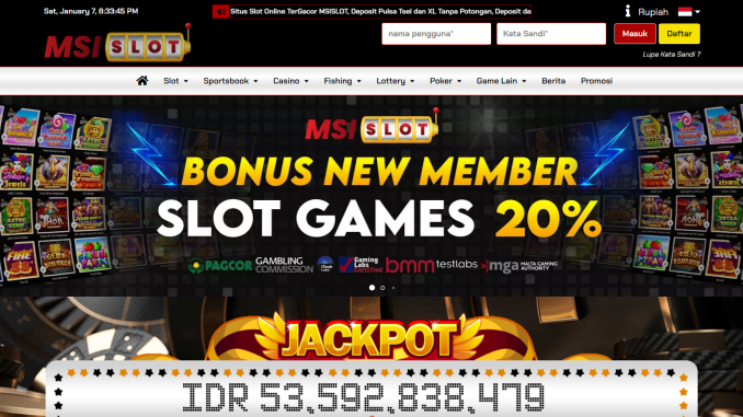 MSISLOT MSISLOT