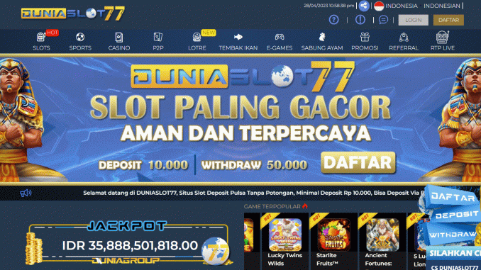 DUNIASLOT77